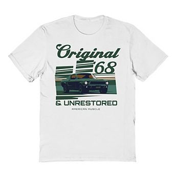 Men's Original & Unrestored American Muscle Graphic Tee