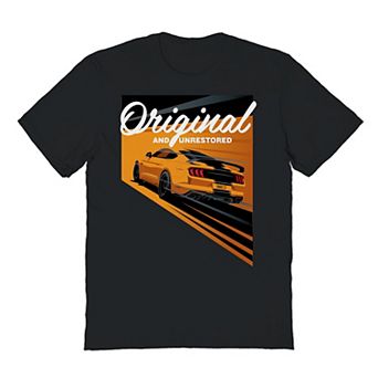 Men's Original & Unrestored Rear Car Graphic Tee