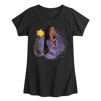Disney's Wish Asha Girls 7-16 Star Graphic Tee