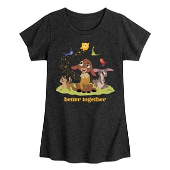 Disney's Wish Valentino Girls 7-16 Better Together Graphic Tee