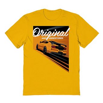 Men's Original & Unrestored Rear Car Graphic Tee