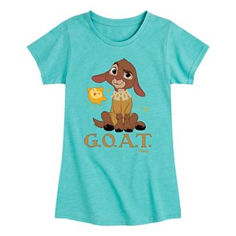 Disney's Wish Valentino & Star Girls 7-16 G.O.A.T Graphic Tee