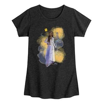 Disney's Wish Asha & Star Girls 7-16 Graphic Tee