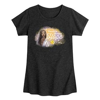 Disney's Wish Asha & Star Girls 7-16 There Is Always Hope Graphic Tee