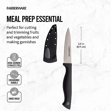 Farberware® 3.5-in. Paring Knife with EdgeKeeper Sheath