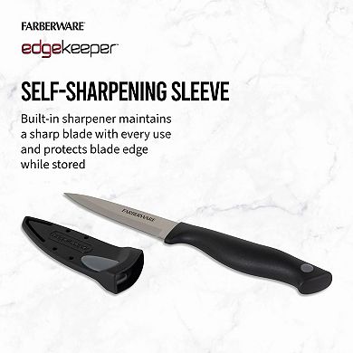 Farberware® 3.5-in. Paring Knife with EdgeKeeper Sheath