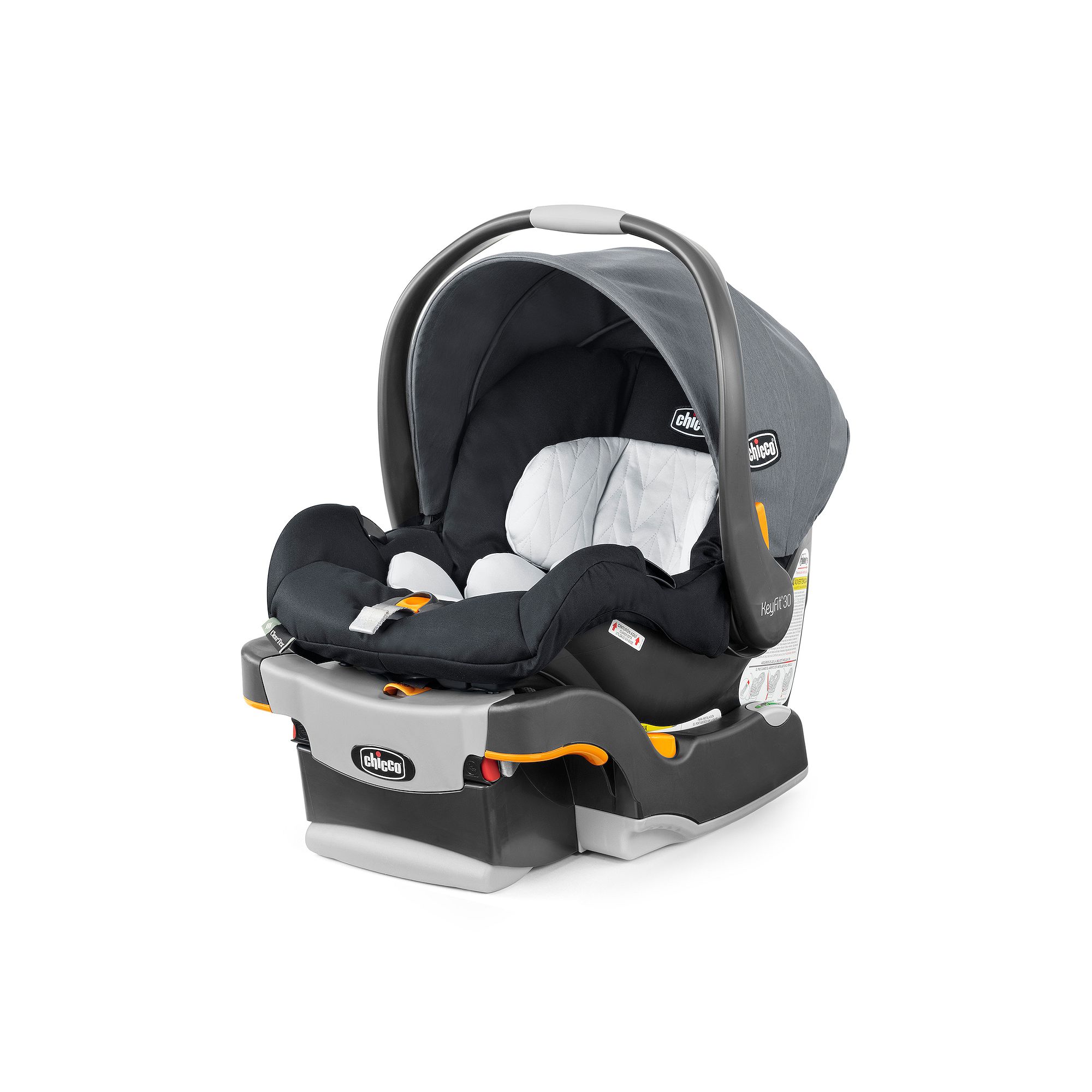 Chicco KeyFit 30 ClearTex Infant Car Seat, Silver