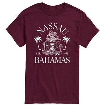 Men's Nassau Bahamas Crest Graphic Tee