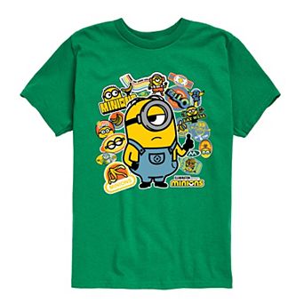 Boys 8-20 Despicable Me Banana Stickers Graphic Tee