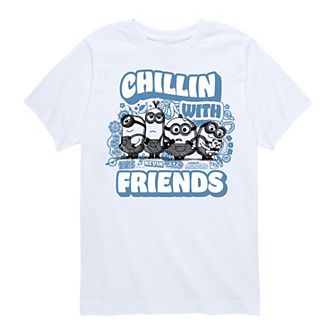 Boys 8-20 Despicable Me Chillin With Friends Graphic Tee