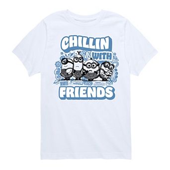Boys 8-20 Despicable Me Chillin With Friends Graphic Tee