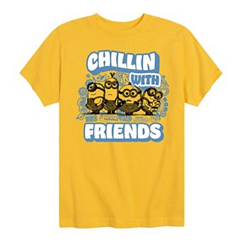 Boys 8-20 Despicable Me Chillin With Friends Graphic Tee