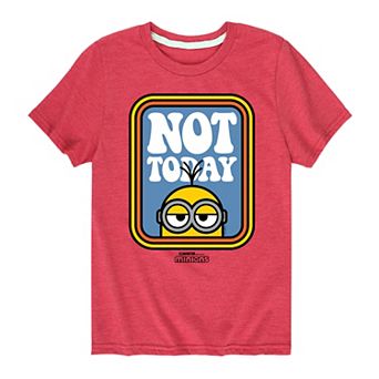 Boys 8-20 Despicable Me Not Today Graphic Tee