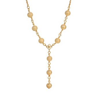 1928 Gold Tone Y-Necklace