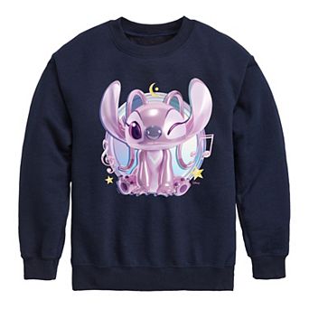 Disney's Lilo & Stitch Boys 8-20 Metaverse Angel Fleece Sweatshirt