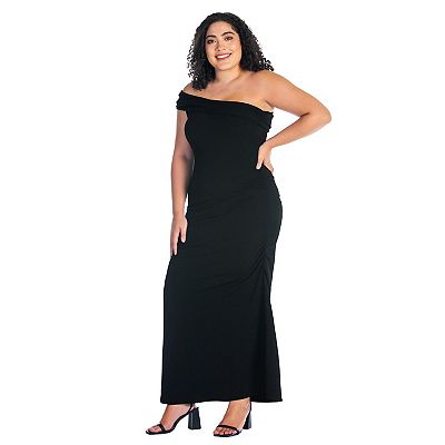 chinese dress ladies Black Mermaid Modest Long Elegant Evening Prom Dresses, Plus Size Brid –  bridalsew