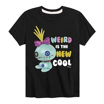 Disney's Lilo & Stitch Boys 8-20 Weird Is The New Cool Graphic Tee
