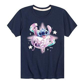 Disney's Lilo & Stitch Boys 8-20 Angel Stars Graphic Tee