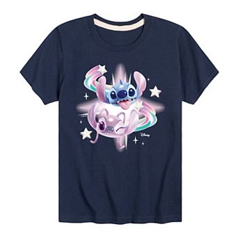 Disney's Lilo & Stitch Boys 8-20 Angel Stars Graphic Tee