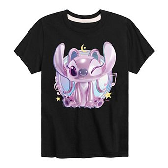 Disney's Lilo & Stitch Boys 8-20 Metaverse Angel Graphic Tee