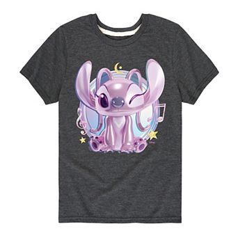 Disney's Lilo & Stitch Boys 8-20 Metaverse Angel Graphic Tee