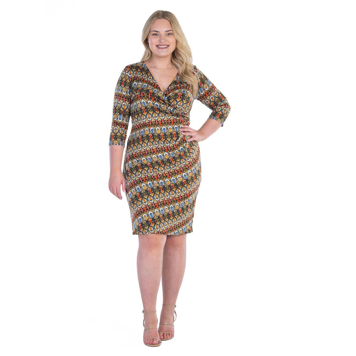 Animal print outlet dress kohls