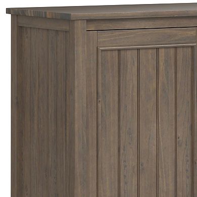Simpli Home Lev Wide Storage Cabinet