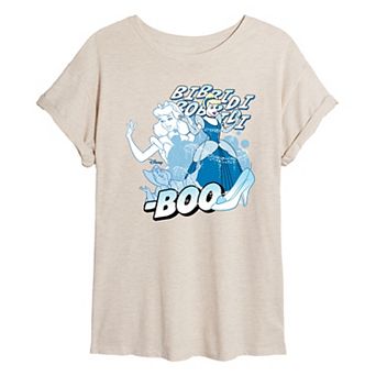 Disney Princess Cinderella Juniors' Pop Art Oversized Tee