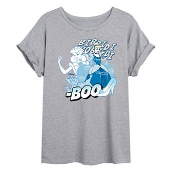 Disney Princess Cinderella Juniors' Pop Art Oversized Tee