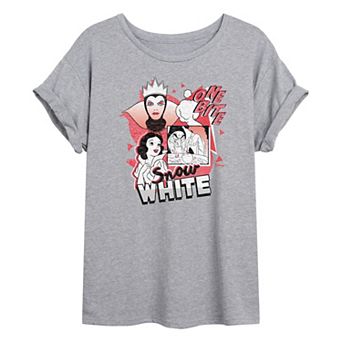Disney Princess Snow White Juniors' Pop Art Oversized Tee