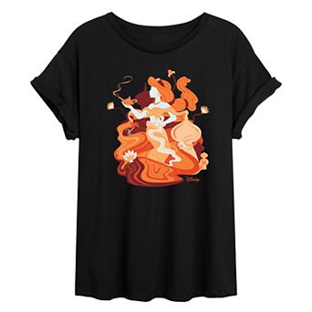Disney Princess Jasmine Juniors' Oversized Tee