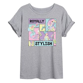 Disney Princess Juniors' Royally Stylish Oversized Tee