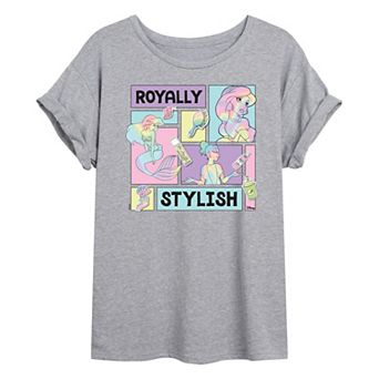 Disney Princess Juniors' Royally Stylish Oversized Tee