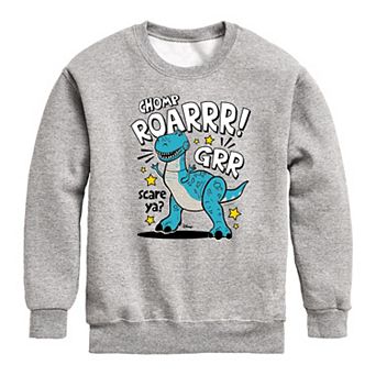Disney / Pixar's Toy Story Rex Boys 8-20 Scare Ya Fleece Sweatshirt