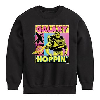 Disney / Pixar's Toy Story Buzz Lightyear Boys 8-20 Buzz Galaxy Hoppin' Fleece Sweatshirt