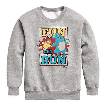 Disney / Pixar's Toy Story Boys 8-20 Fun On The Run Fleece Sweatshirt