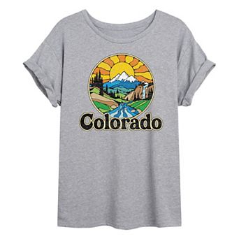 Juniors' Colorado Oversized Tee