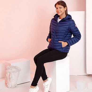 Women's Rokka&Rolla Ultra-Light Packable Down Puffer Jacket