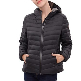 Women's Rokka&Rolla Ultra-Light Packable Down Puffer Jacket