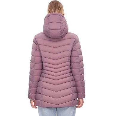 Women's Rokka&Rolla Long Packable Puffer Jacket