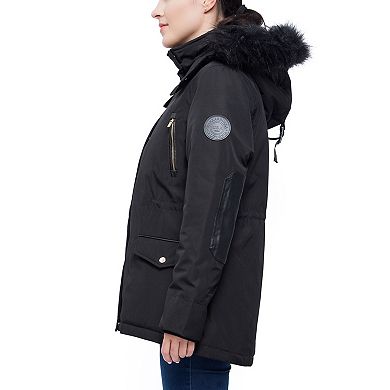 Women's Rokka&Rolla Parka with Detachable Trim