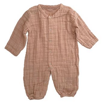 Newborn & Toddler Romper, One-Piece Jumpers in Cotton Muslin
