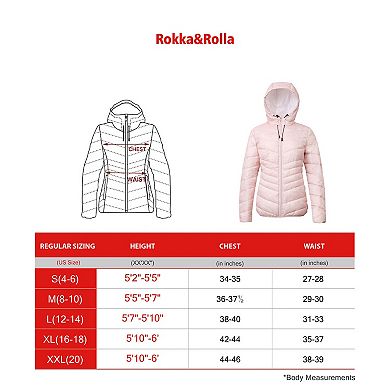 Women's Rokka&Rolla Lightweight Puffer Jacket