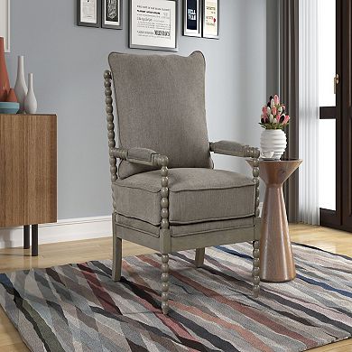 Best Master Furniture Fabric Arm Accent Chair