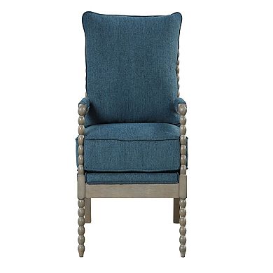 Best Master Furniture Fabric Arm Accent Chair