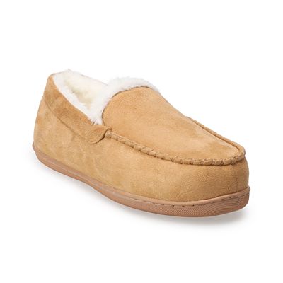 Kohls womens moccasin slippers on sale