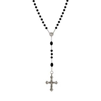 Symbols of Faith Glass Bead Rosary