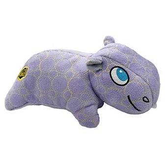 Bite Force Durable Plush Hippo Dog Toy