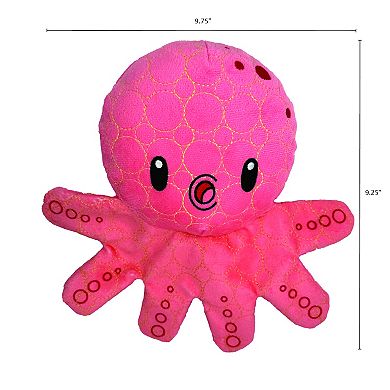 Bite Force Durable Plush Octopus Dog Toy