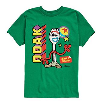 Disney / Pixar's Toy Story Forky Boys 8-20 One Of A Kind Graphic Tee